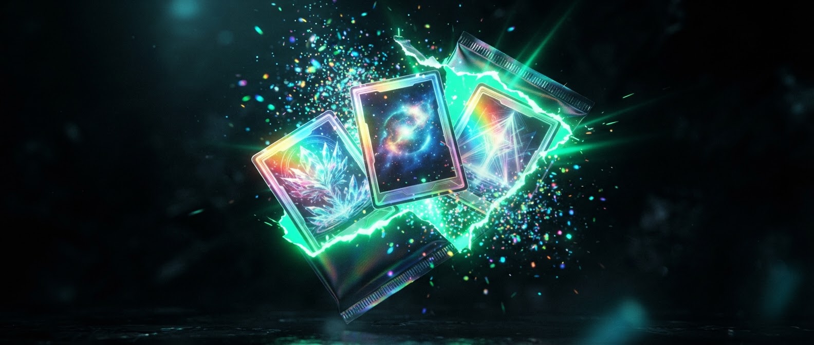Rips by Triumph Card Opening Gameplay Interface
