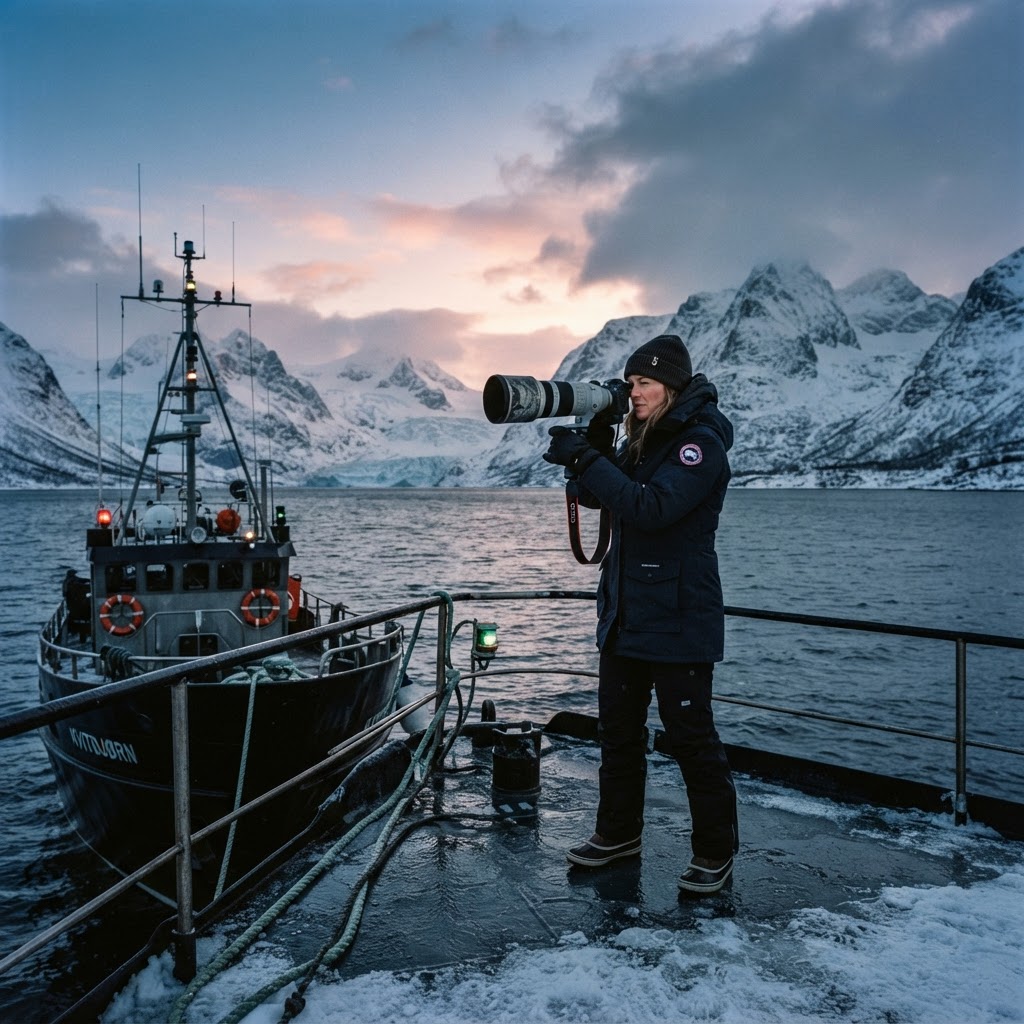 Private Arctic wildlife photography expedition aboard Archipelago in the fjords of Northern Norway