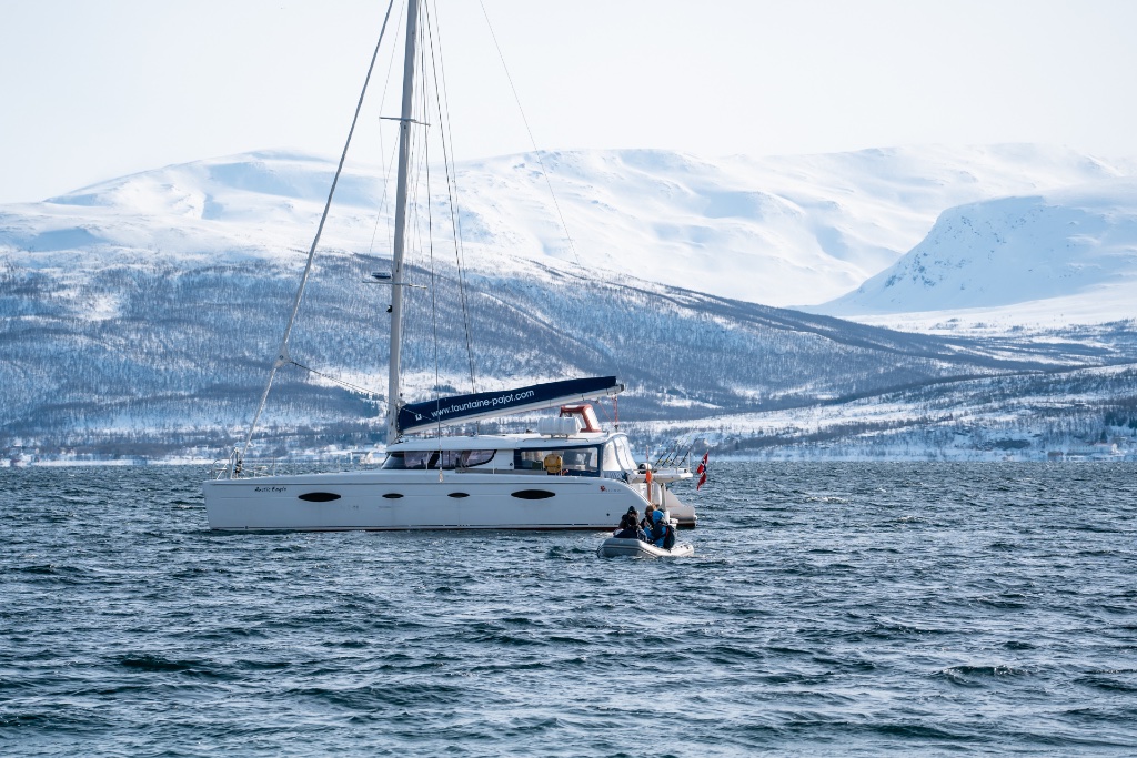 Arctic Eagle, a Sailing Catamaran operating in Northern Norway