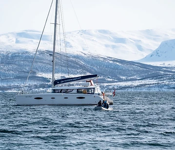 Arctic Eagle, a Sailing Catamaran operating in Northern Norway