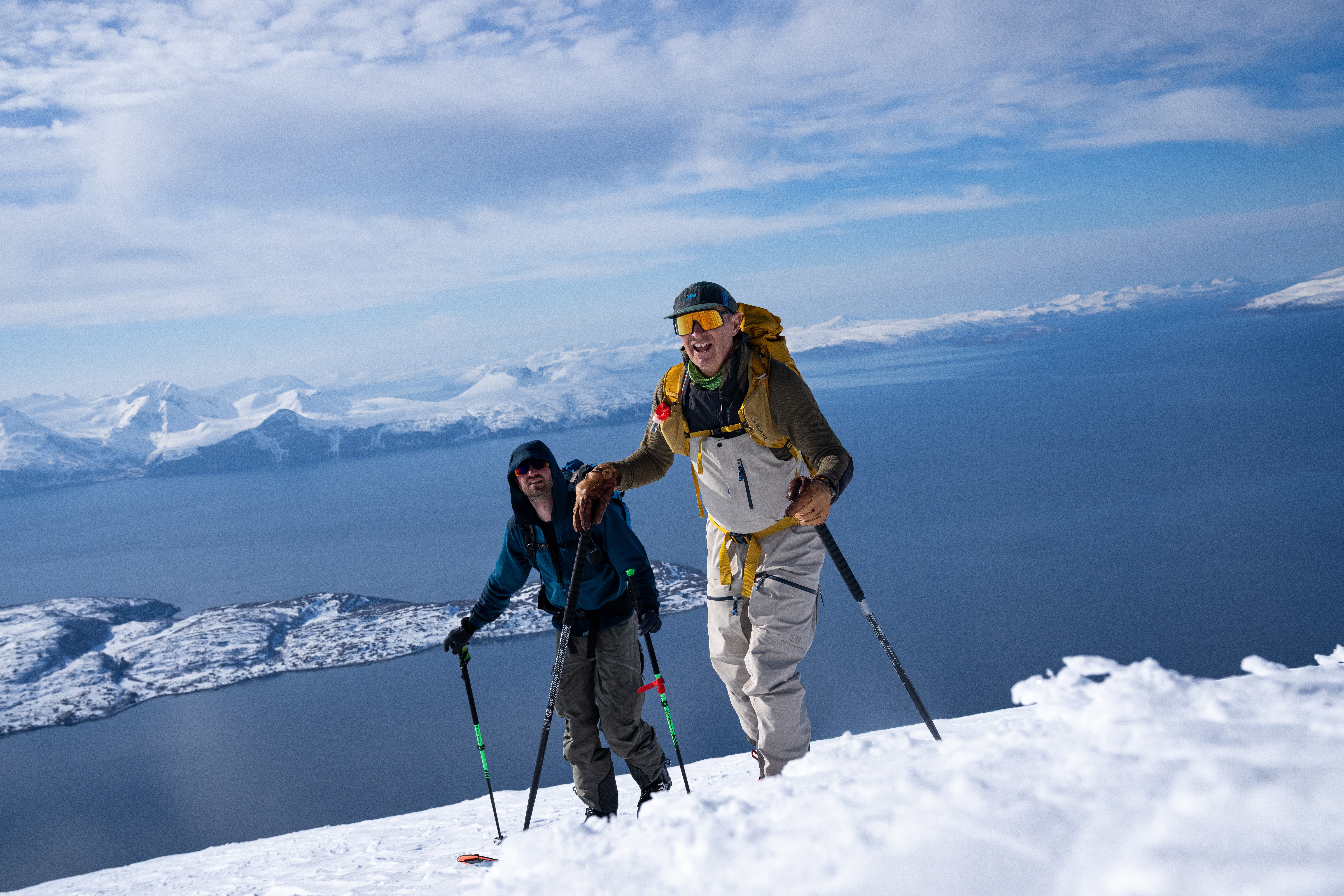 Sea to Summit — private Arctic experience from Lodge Havnnes, Arnøya, Northern Norway
