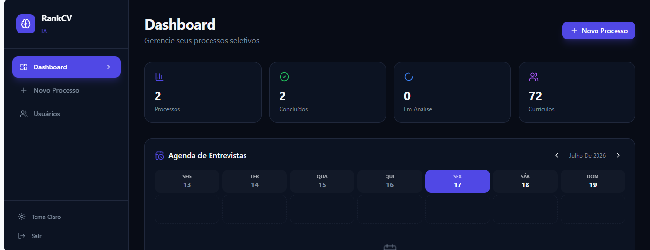 RankCV IA template preview