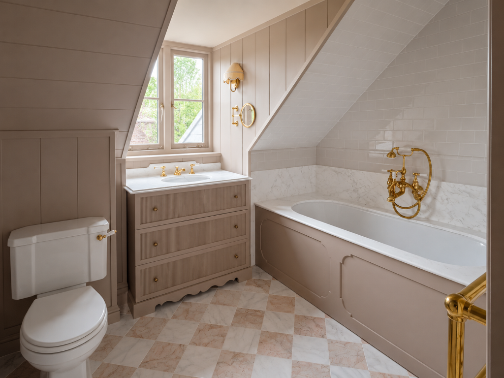Custom stone bath basin
