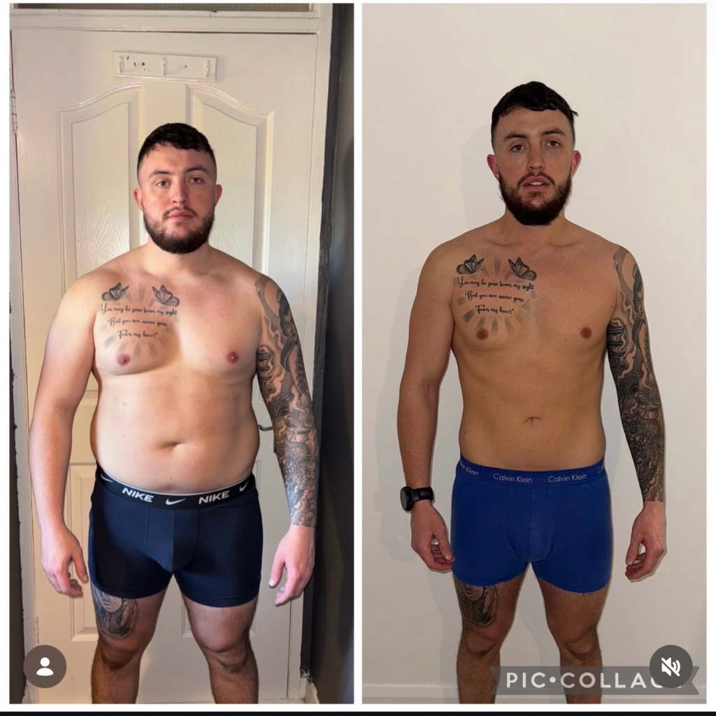 Seamus — 30kg down, mindset rebuilt