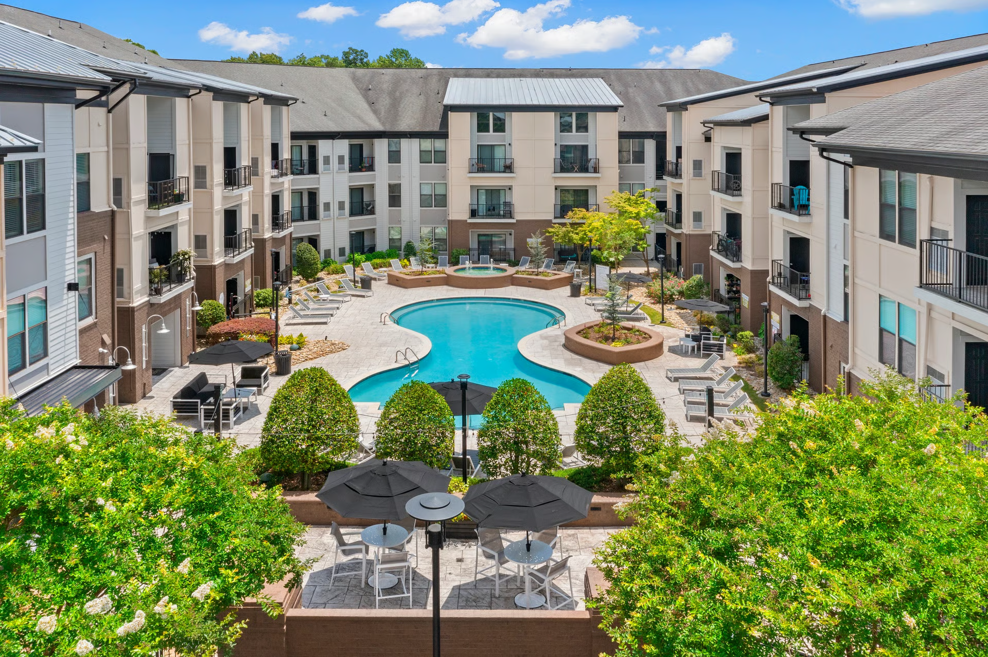 Resort-style pool amenity
