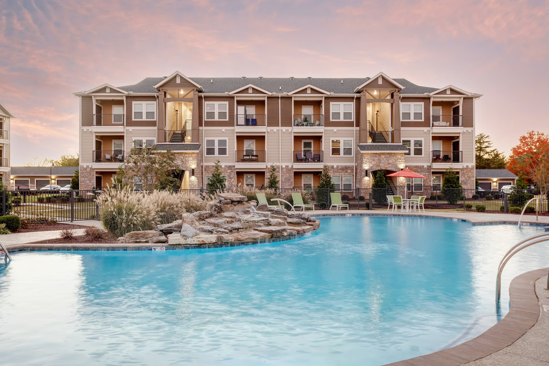 American Landmark multifamily community skyline