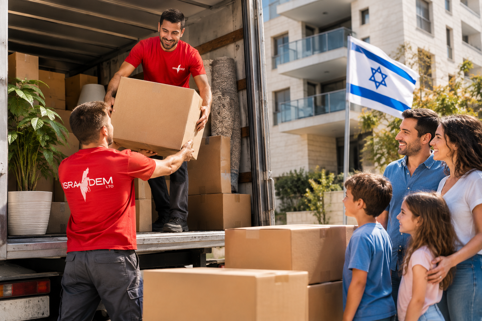La gestion de votre déménagement en Israël