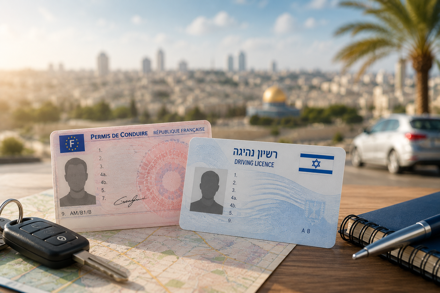 Convertir son permis français en permis israélien