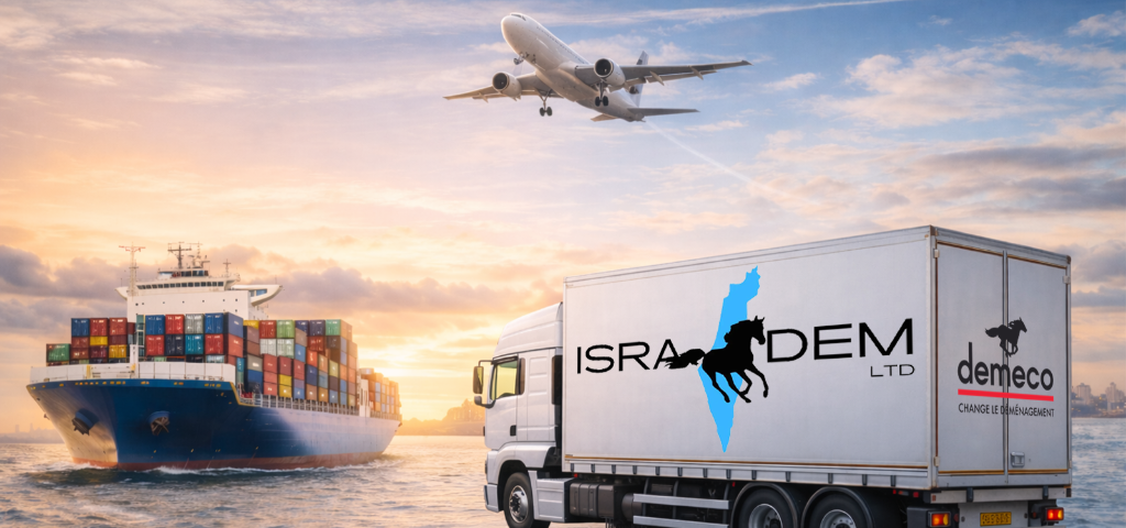 Transport maritime et logistique vers Israël