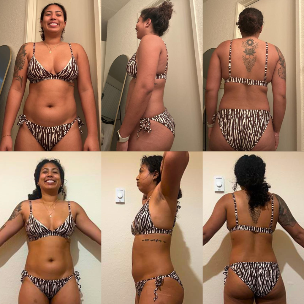 Cienna — before & after