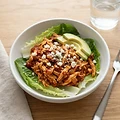 Tinga de pollo en bowl