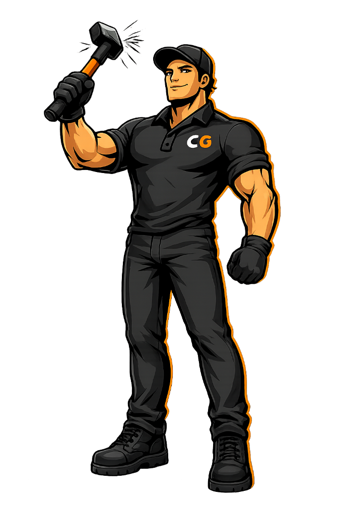 Contractor Growth Mascot