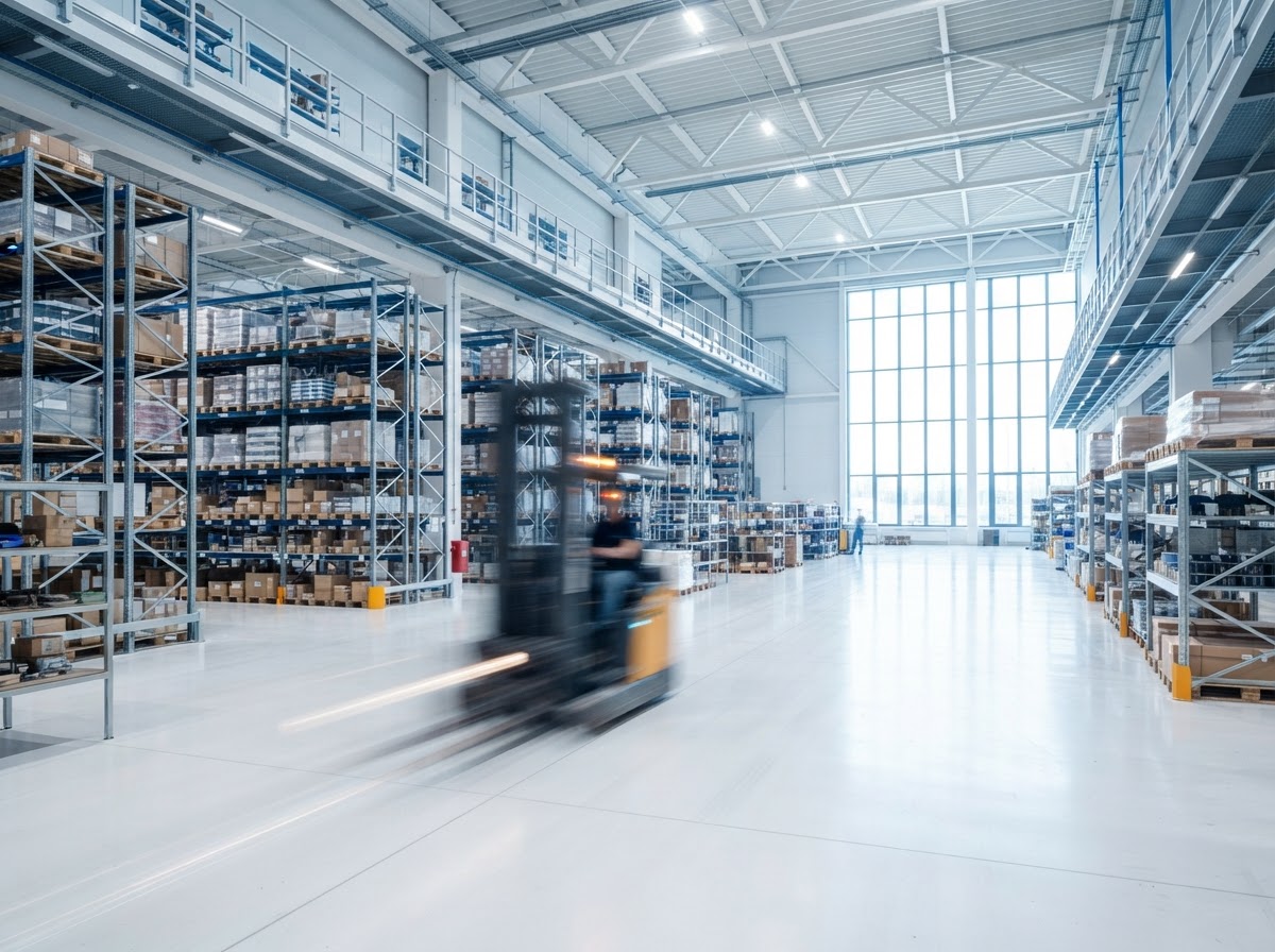 High-tech warehouse