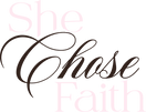 She Chose Faith logo