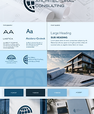 Global Architectural Consulting brand system