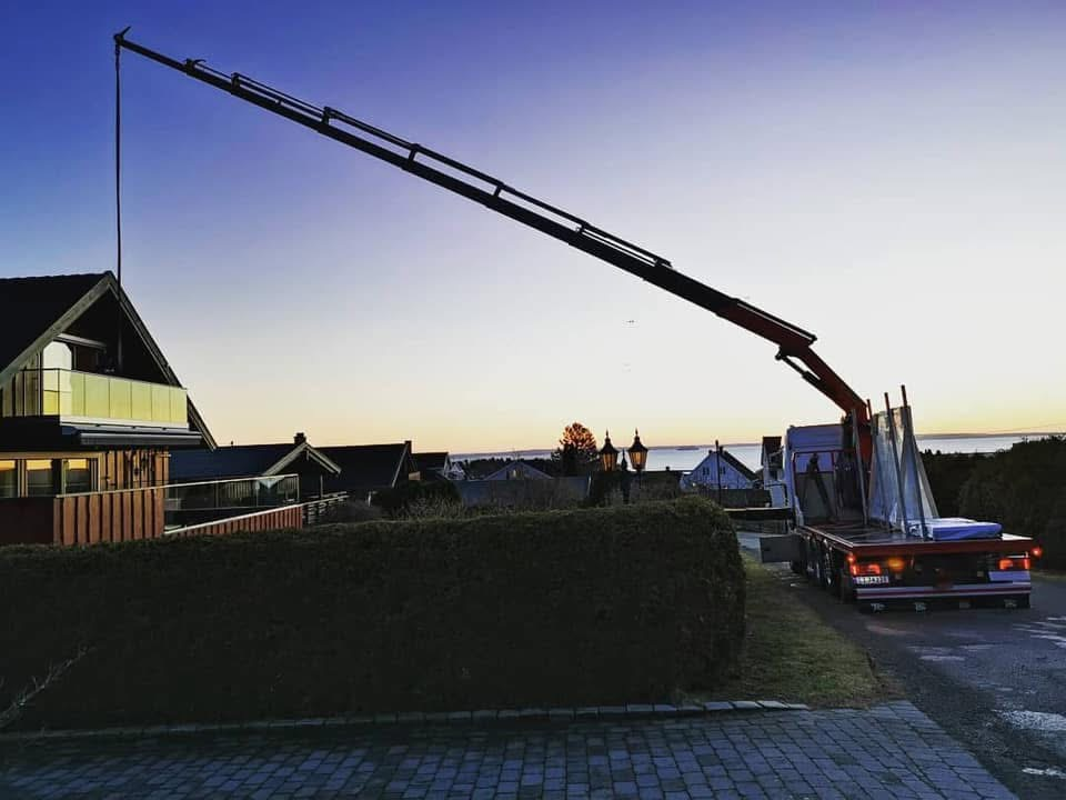 Scania R500 kranbil – Pedersen Kran og Transport AS