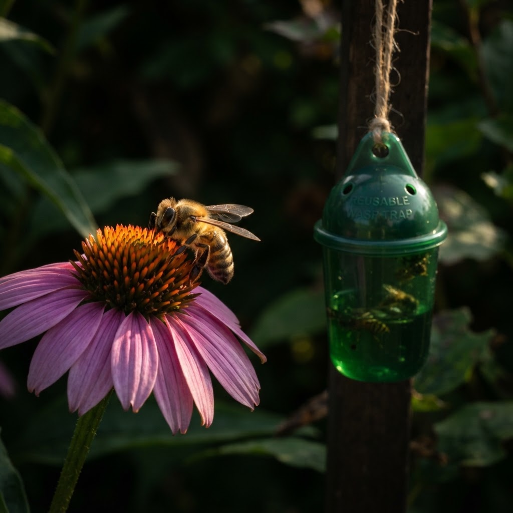 Bee-Safe Wasp Traps in NZ — Protecting Pollinators