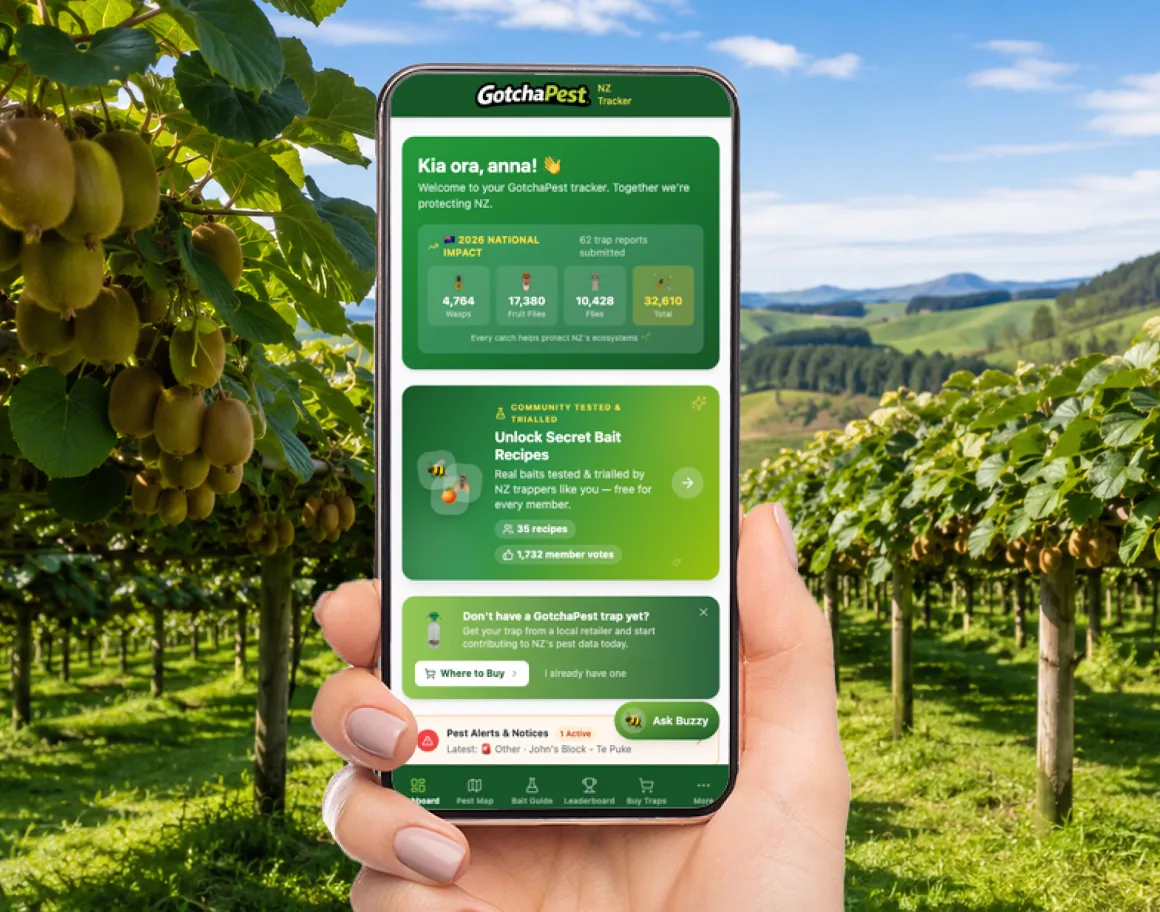 GotchaPest NZ Tracker