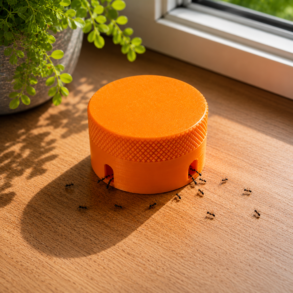 Reusable Ant Bait Station