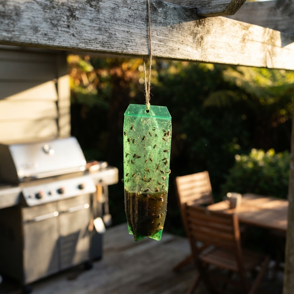 Outdoor Fly Control in NZ — Farms, Cafés & BBQs