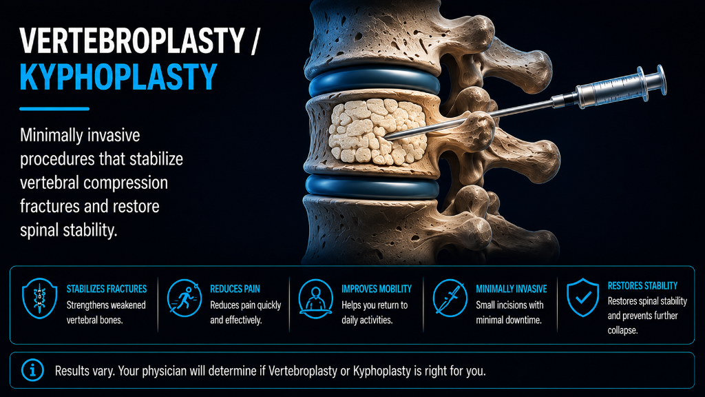 Vertebroplasty / Kyphoplasty