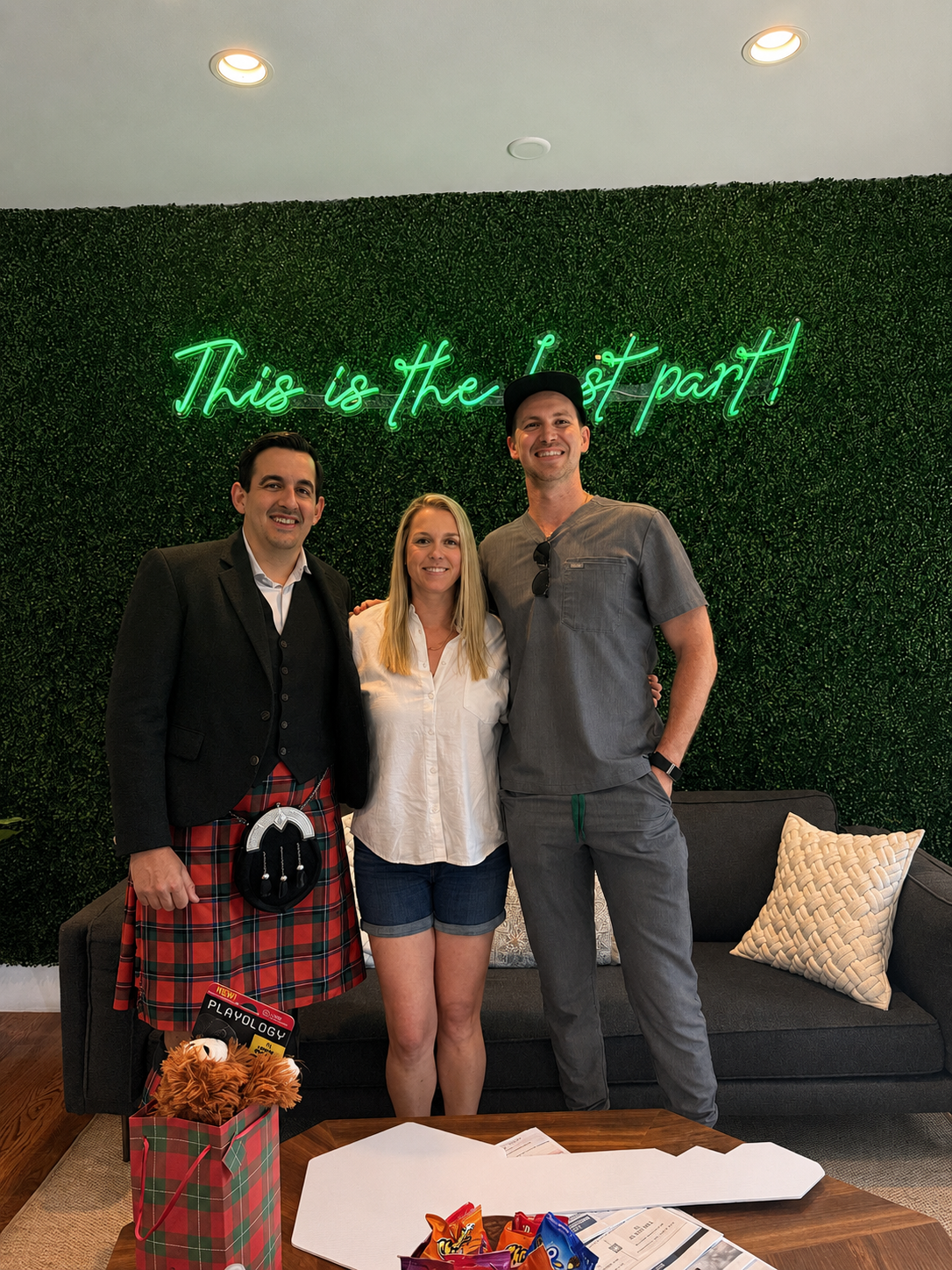 A memorable Close With The Kilt closing celebration