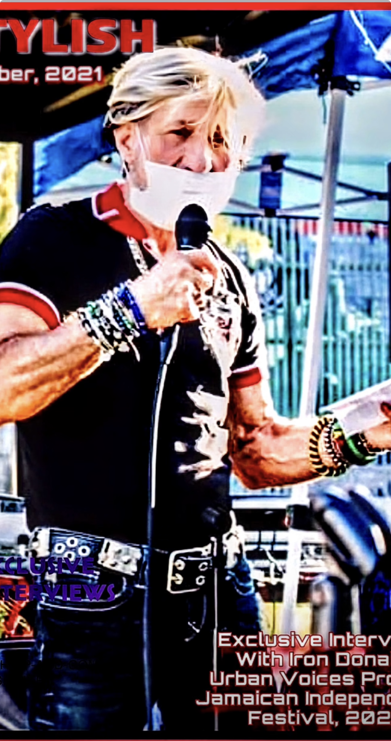 Exclusive Interview with Iron Donato — Urban Voices Project, Jamaican Independence Festival 2021