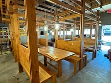 Restaurant booth seating install
