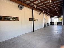 Covered walkway and patio