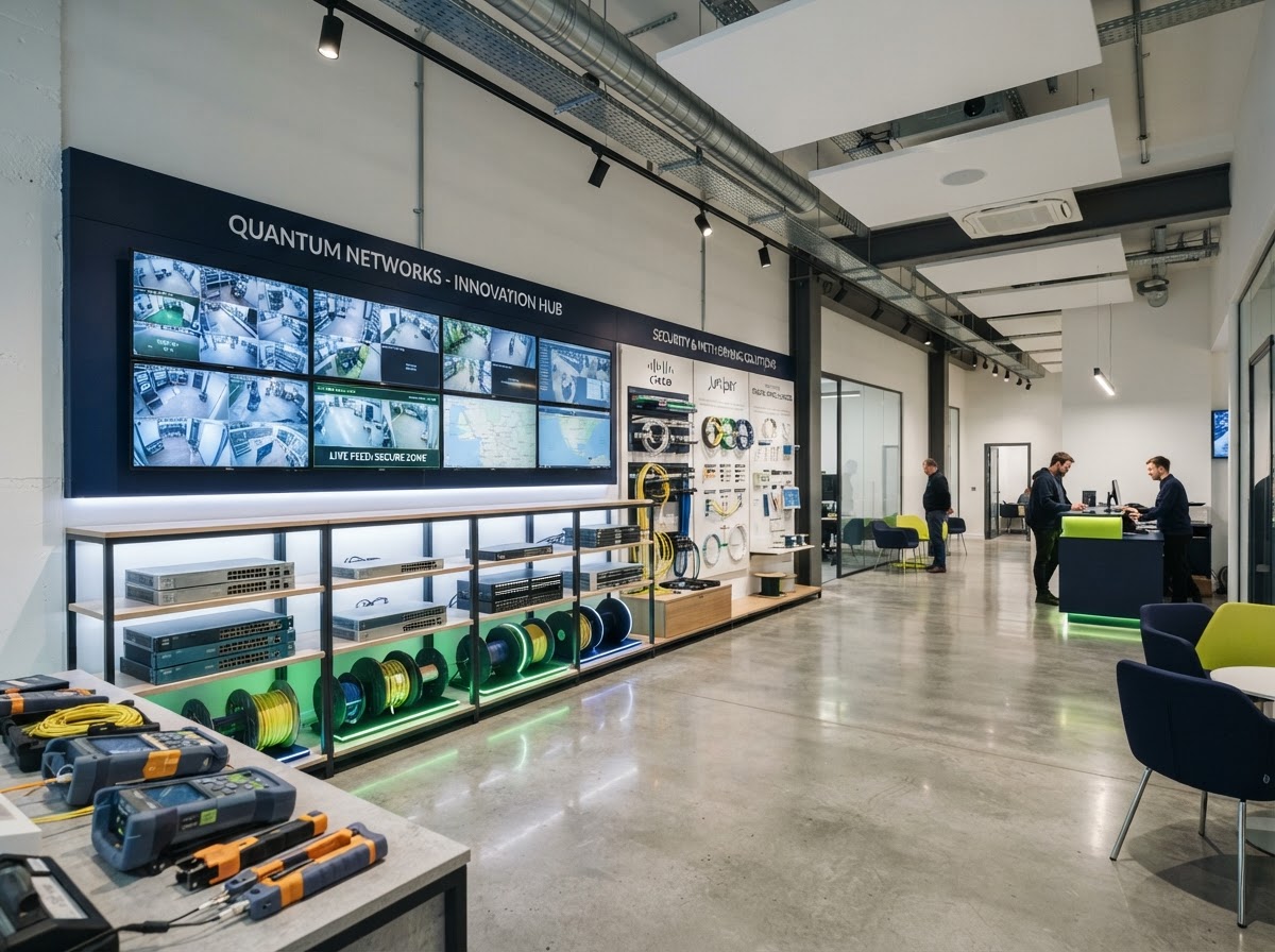 Showroom AB Lan Sistemas en Maiquetía