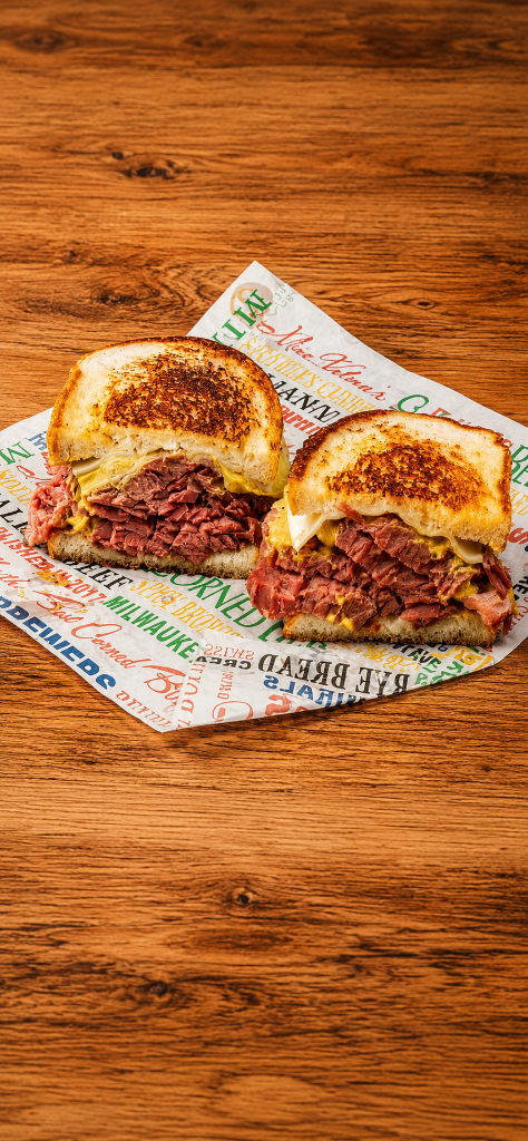 Mae Velma's signature corned beef sandwiches