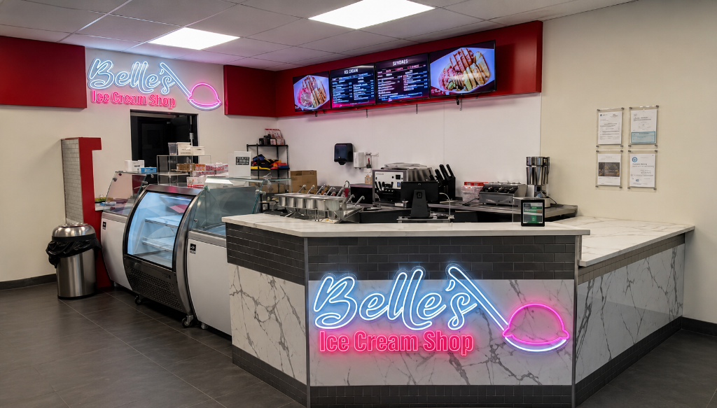 Belle's Ice Cream Shop