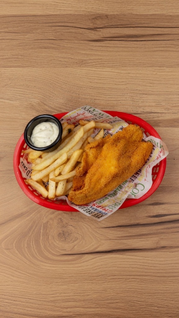 Catfish and fries basket