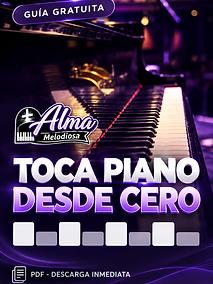 Portada de la guía Toca Piano Desde Cero