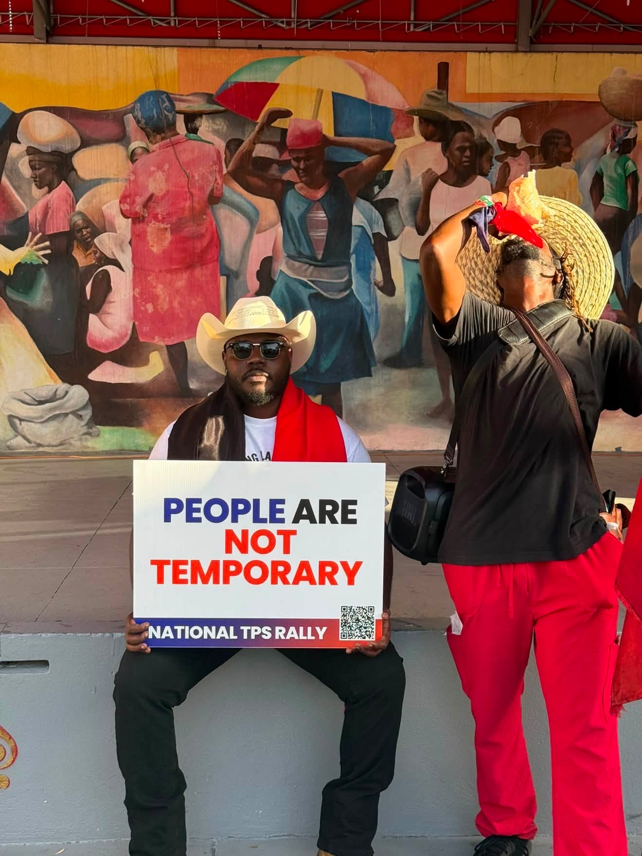 National TPS Rally — people are not temporary