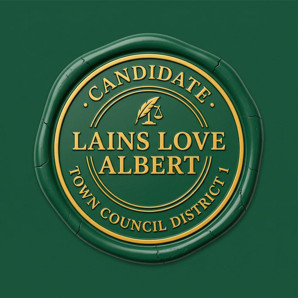 Lains Love Albert · Candidate · Town Council · District 1