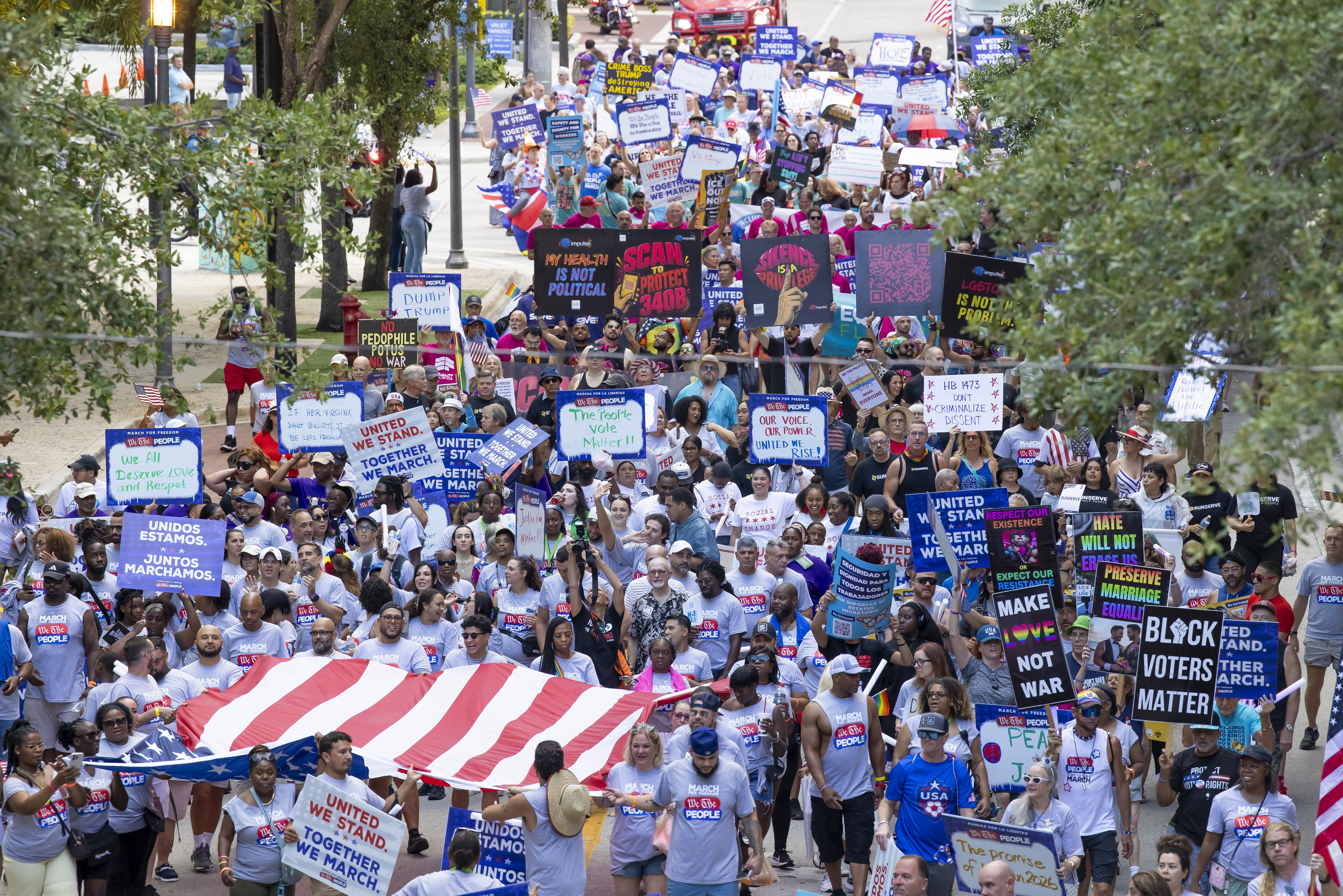 March for Freedom with We The PEOPLE
