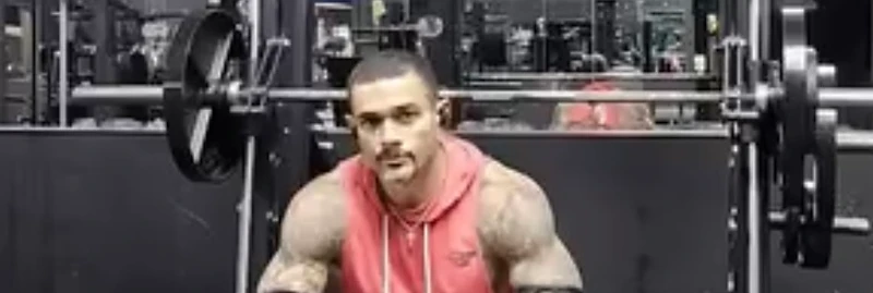 Gerul Simpkins in the gym