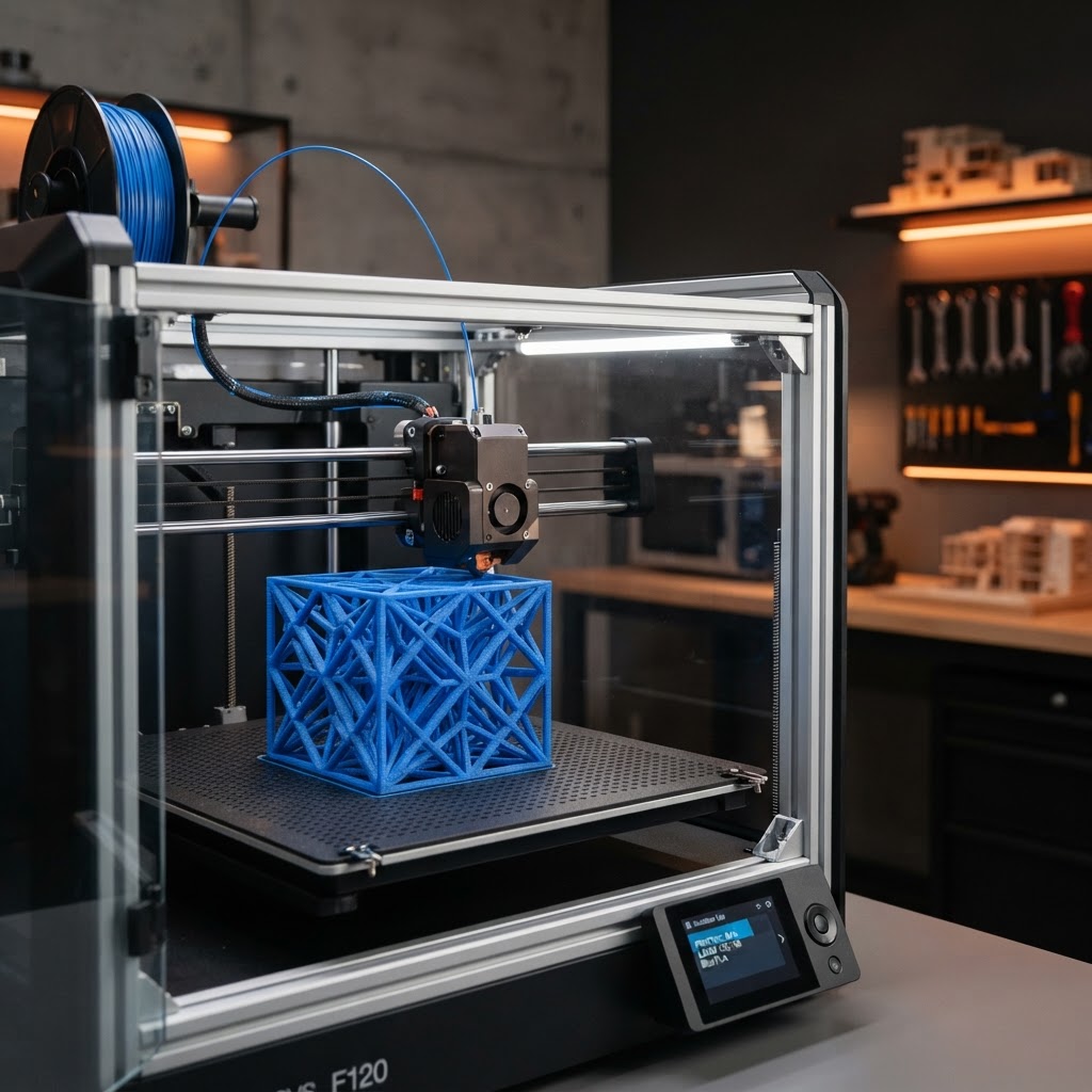 3D printing studio floor