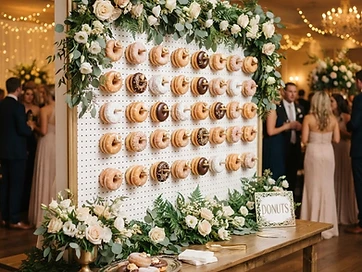 Wedding Doughnut Wall