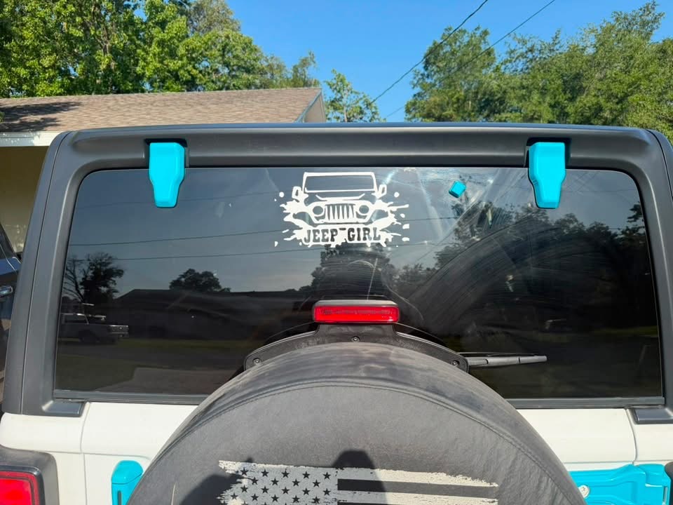 Jeep Girl — Windshield Banner