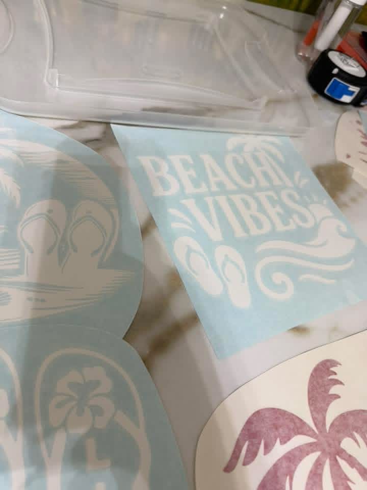 Beach Vibes — Cut Vinyl