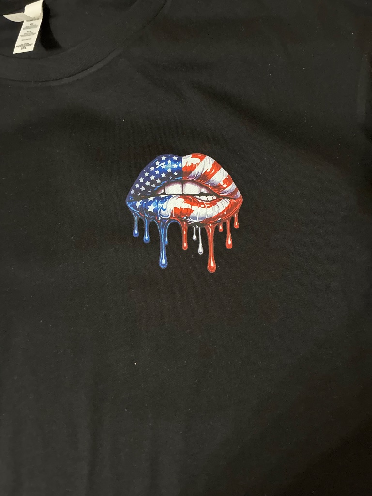 American Pride Lips Tee