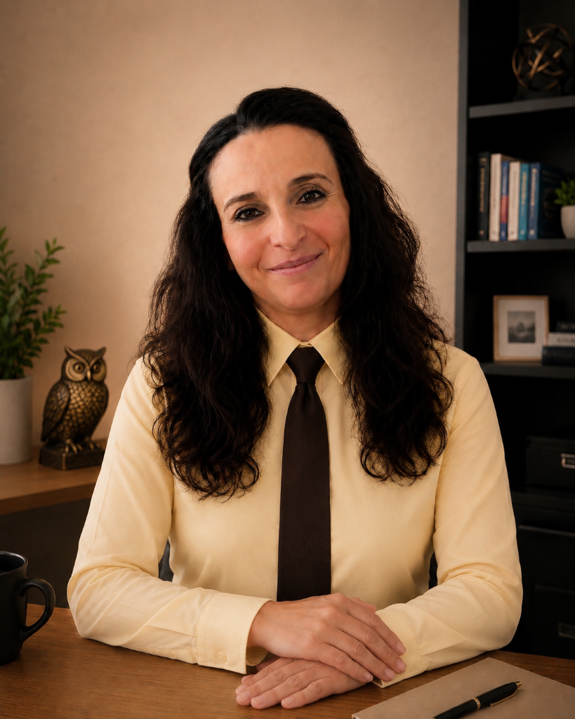 Anna — your dedicated bookkeeper, who genuinely loves messy books.