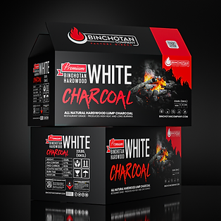 Premium Binchotan Hardwood White Charcoal - 22 lbs.