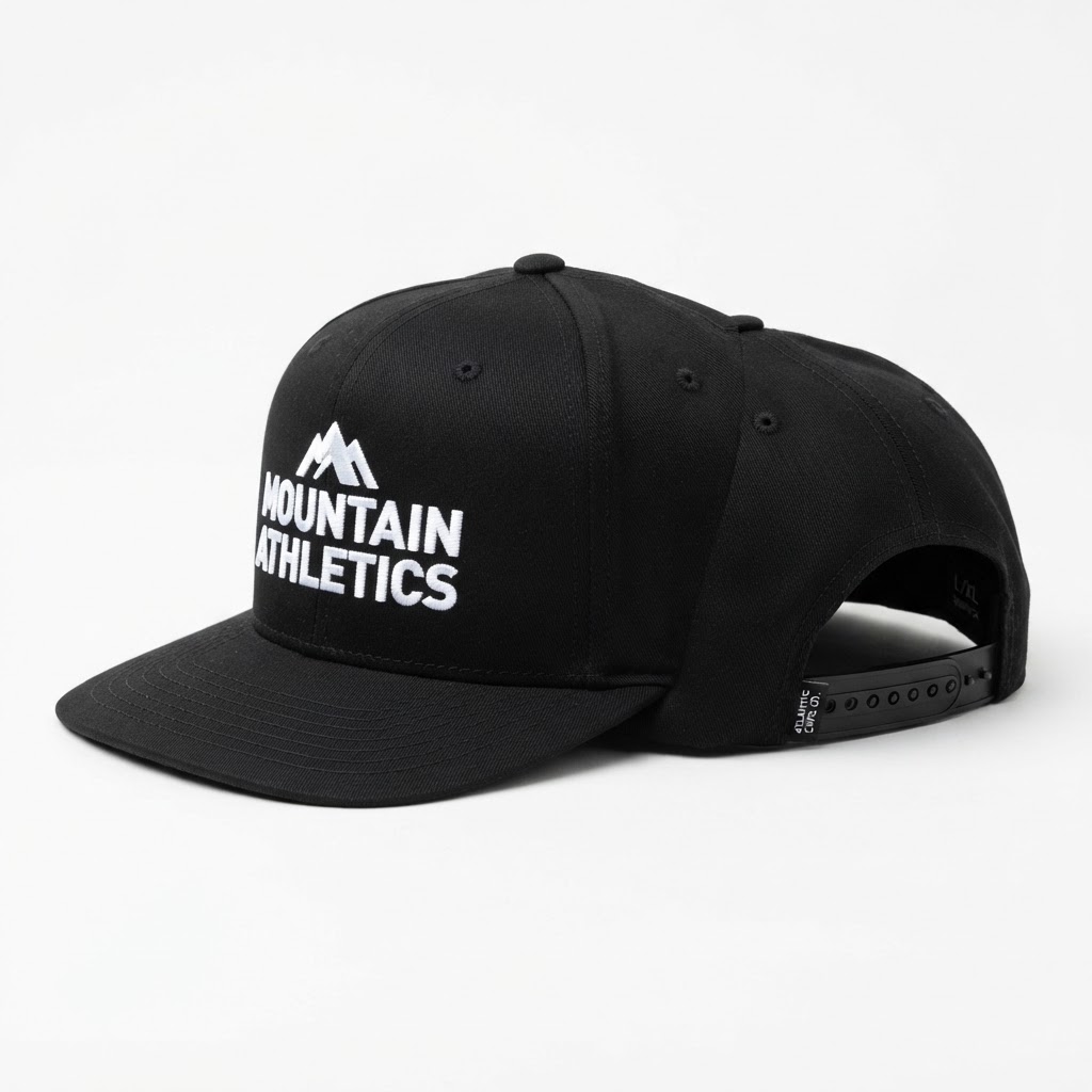 Embroidered Snapback Cap