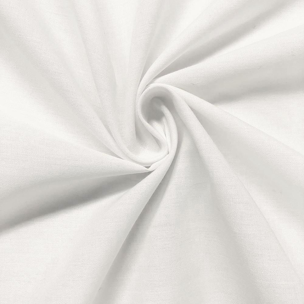 White Ribbed Fabric