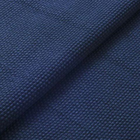 Navy Pique Fabric