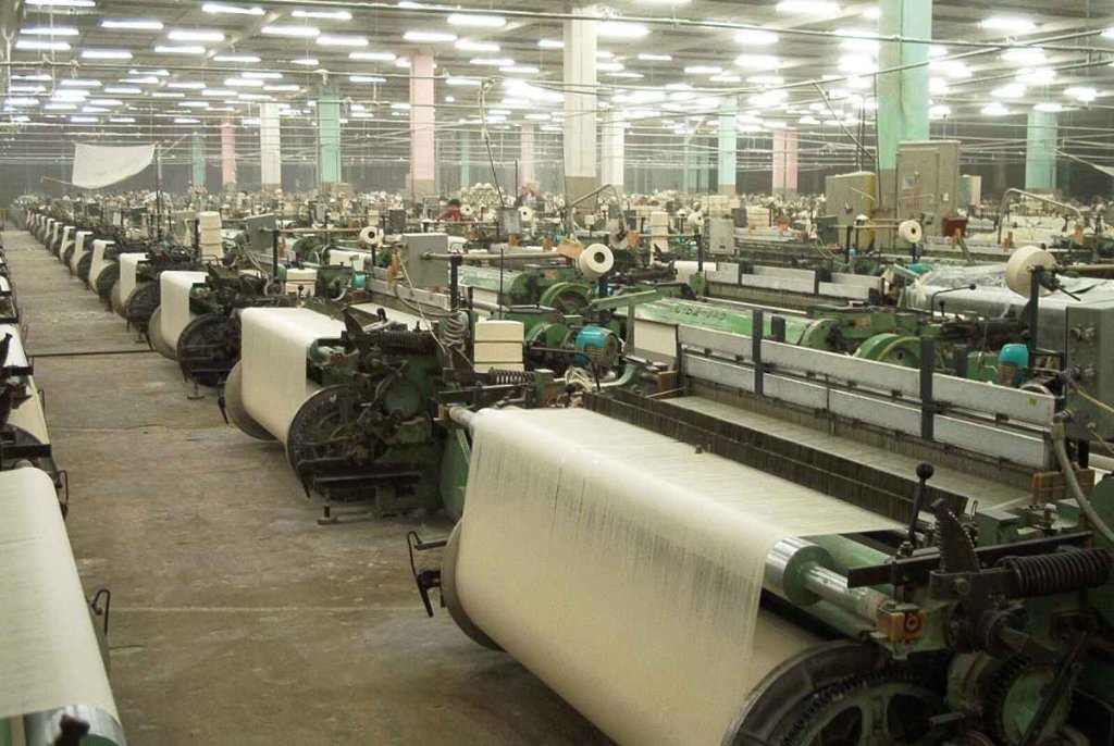 Weaving Factory Floor