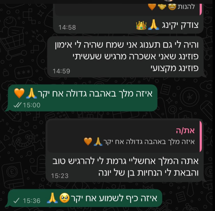 המלצת לקוח 1